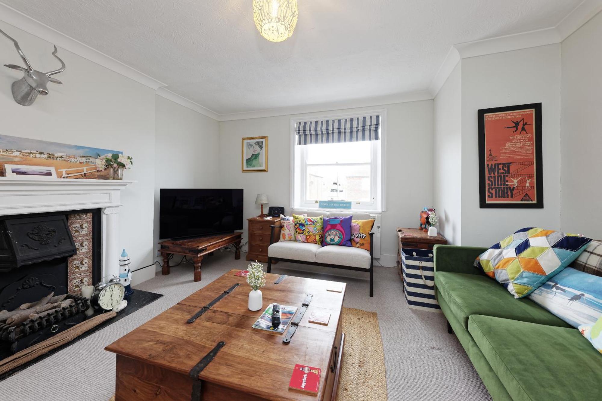Viking Bay View 3 Bed Apartment Broadstairs Eksteriør billede